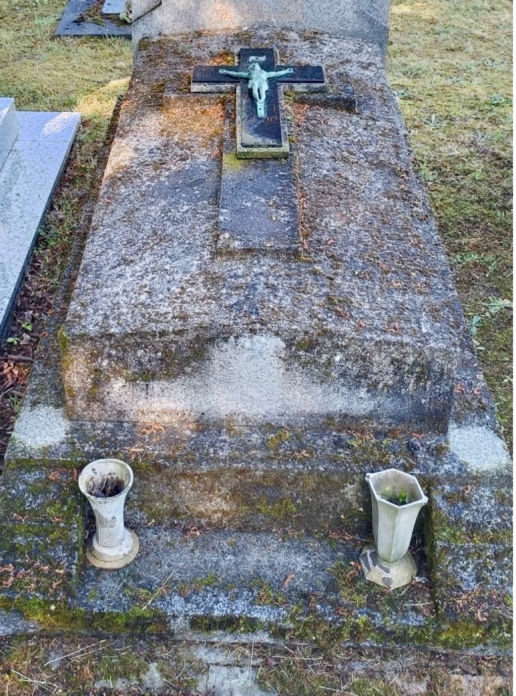 Tombe avant entretien